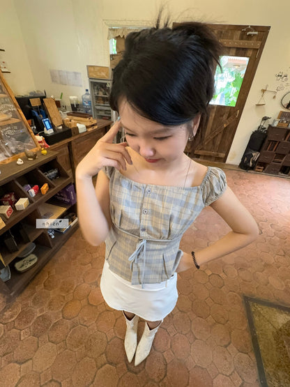 Nhien Vintage Irelia Top (Pre-order)