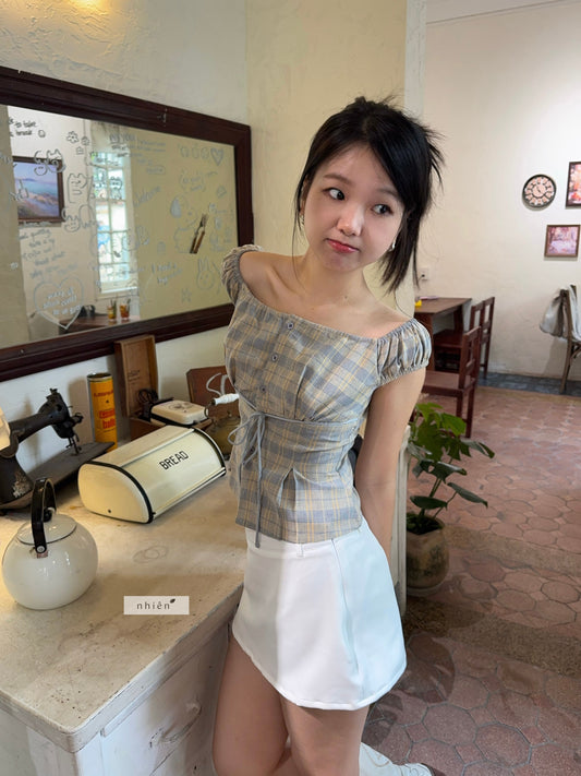 Nhien Vintage Irelia Top (Pre-order)