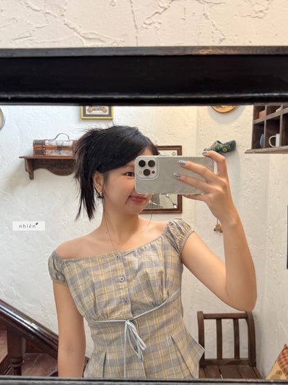 Nhien Vintage Irelia Top (Pre-order)