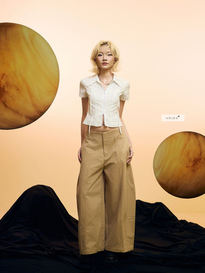 Nhien Vintage Lucifer Top