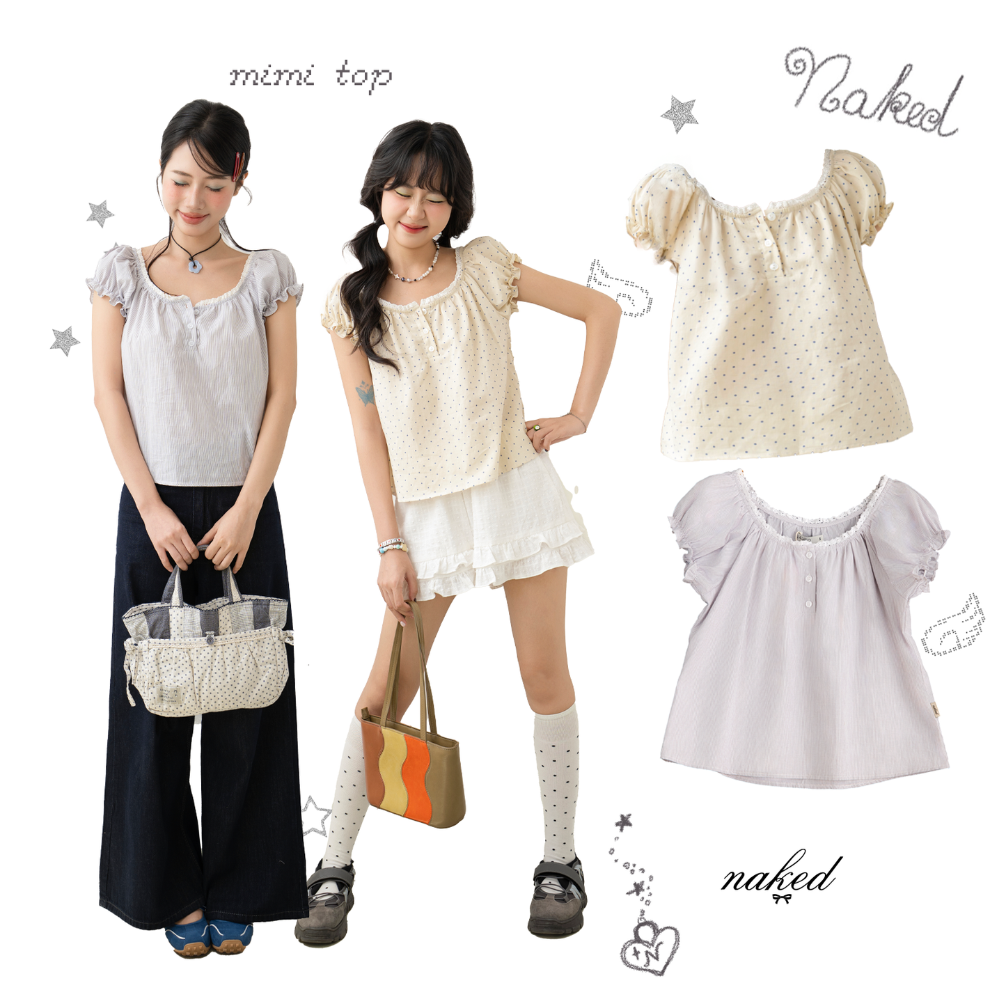 Nakedbyv Mimi Top (Pre-order)