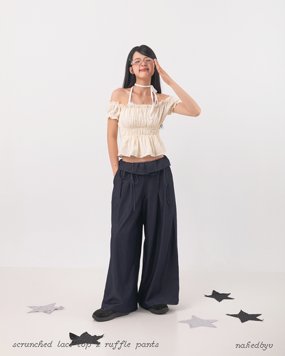 Nakedbyv Ruffle Pants (Pre-order)