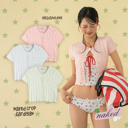 Nakedbyv Naked Crop Cardigan (Pre-order)