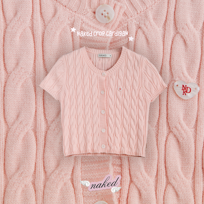 Nakedbyv Naked Crop Cardigan (Pre-order)
