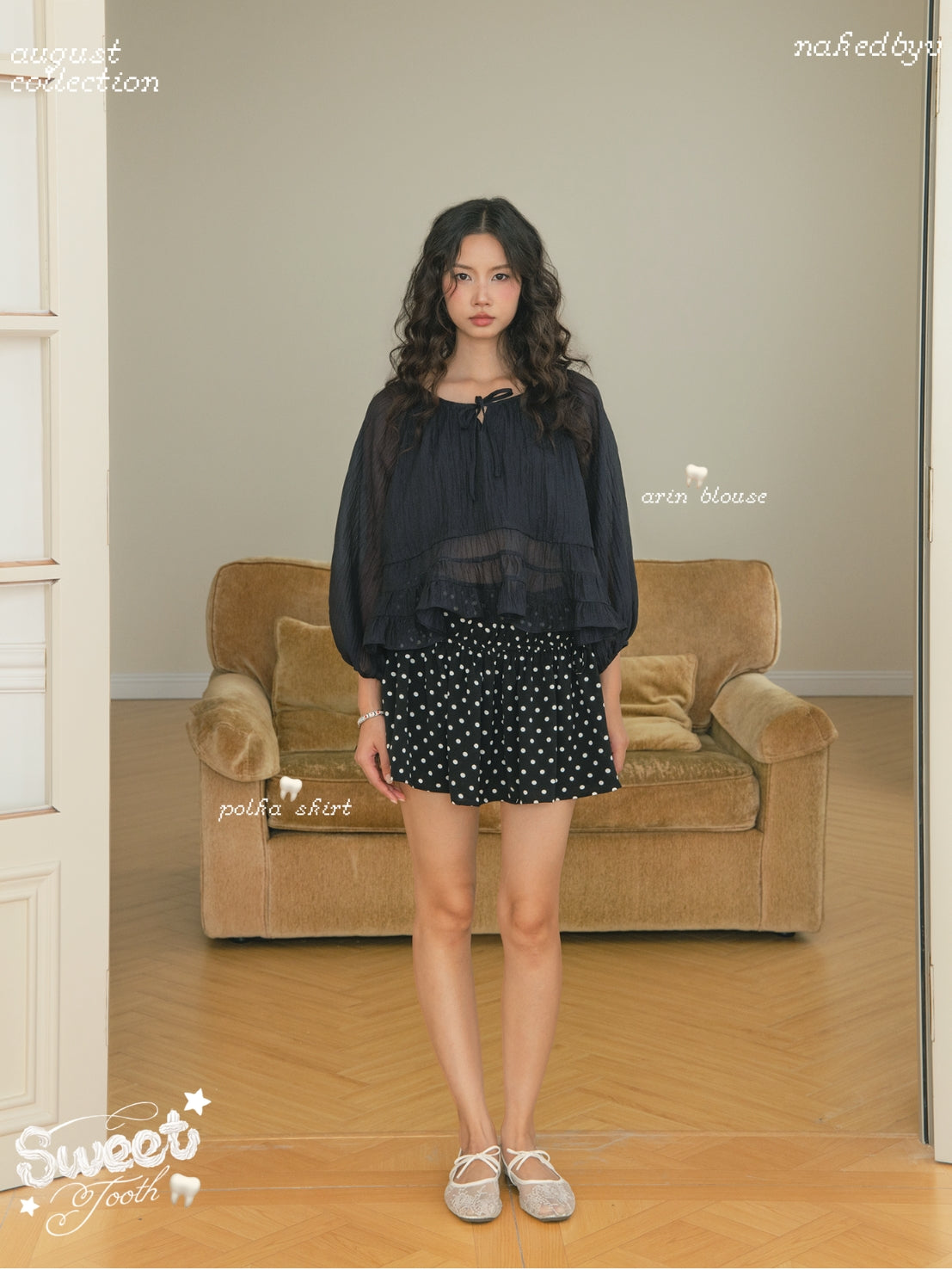 Nakedbyv Arin Blouse (Pre-order)