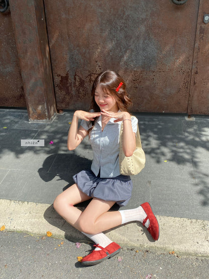 Nhien Vintage Ryuchi Top (Pre-order)