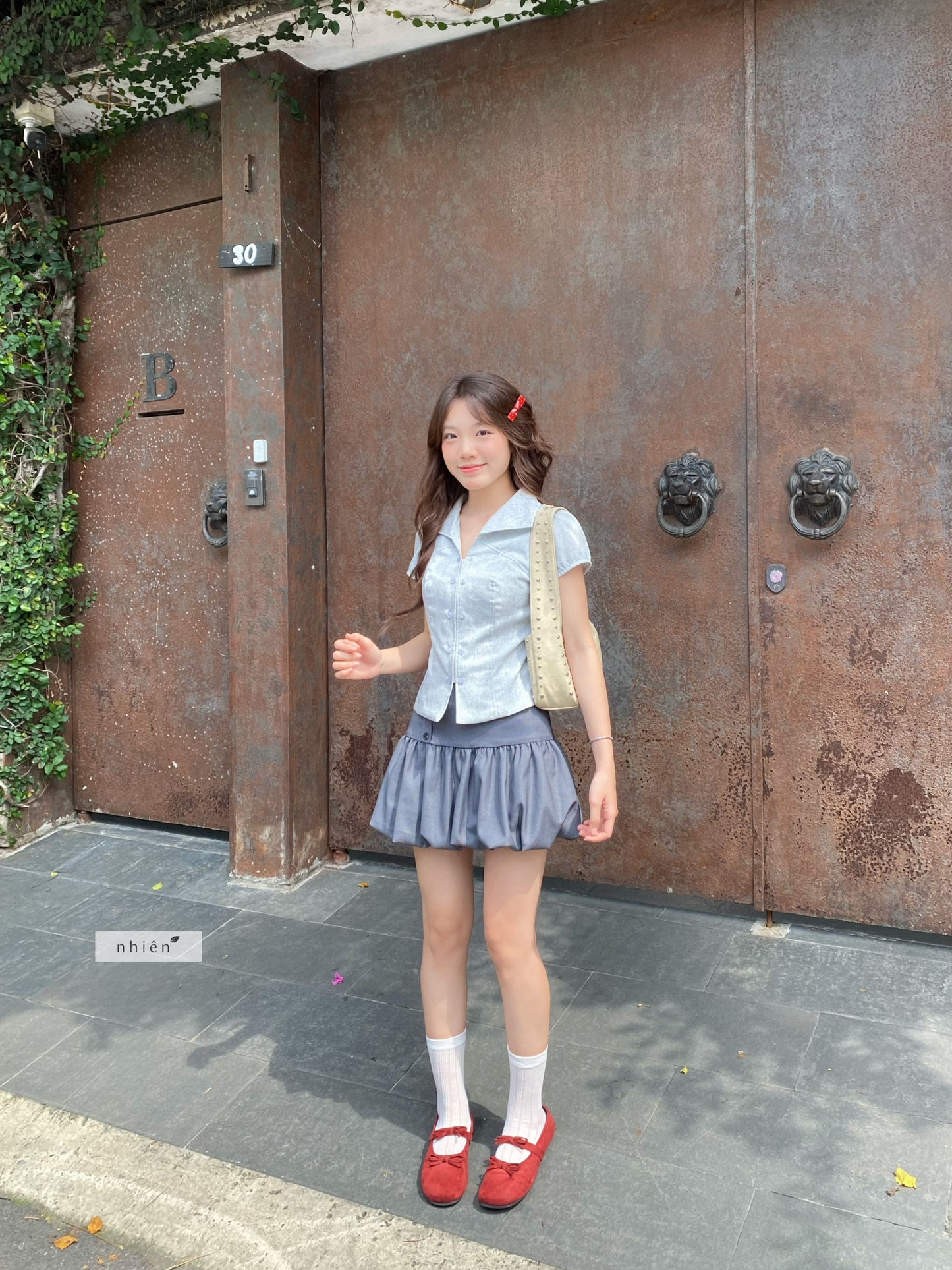 Nhien Vintage Ryuchi Top (Pre-order)