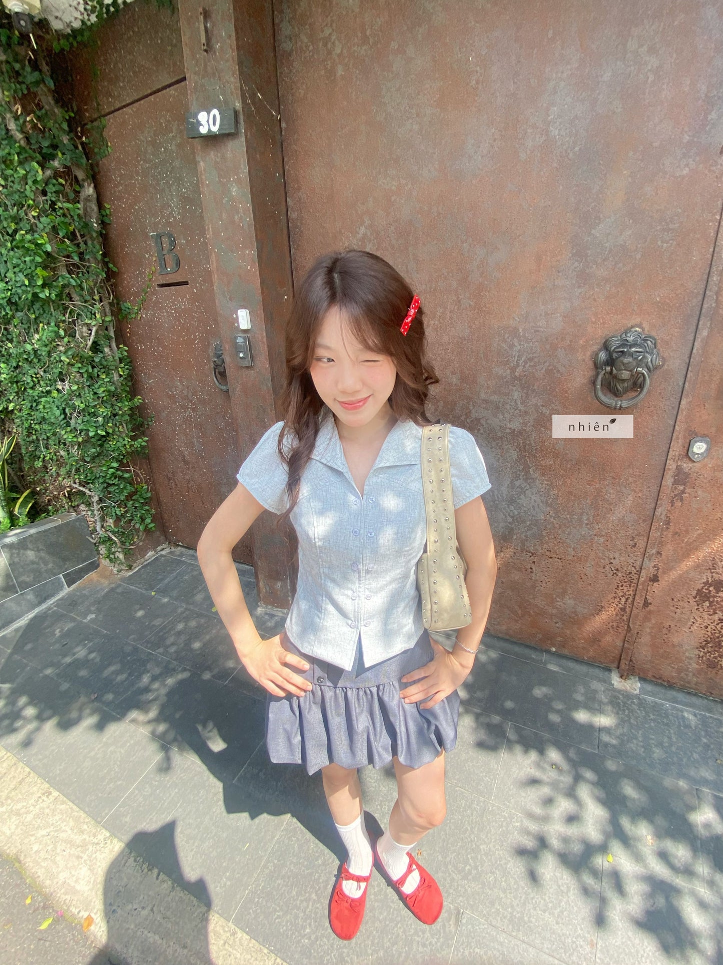 Nhien Vintage Ryuchi Top (Pre-order)