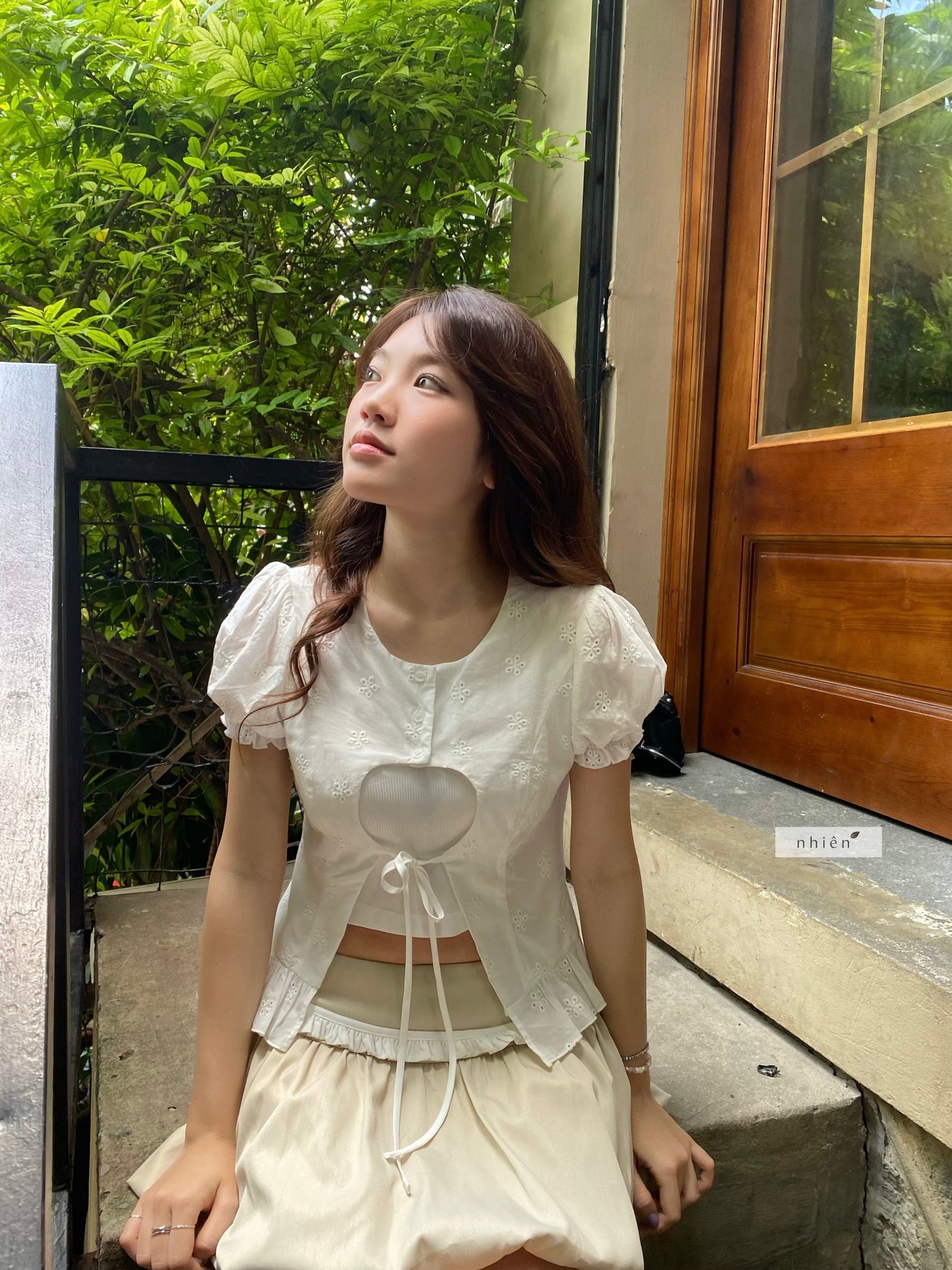 Nhien Vintage Zoe Top (Pre-order)