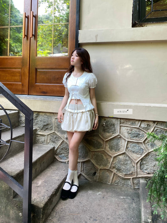 Nhien Vintage Zoe Top (Pre-order)