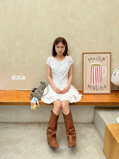 Nhien Vintage Samira Top (Pre-order)