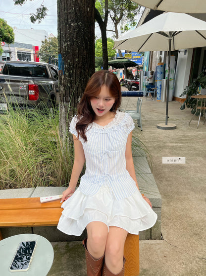 Nhien Vintage Samira Top (Pre-order)