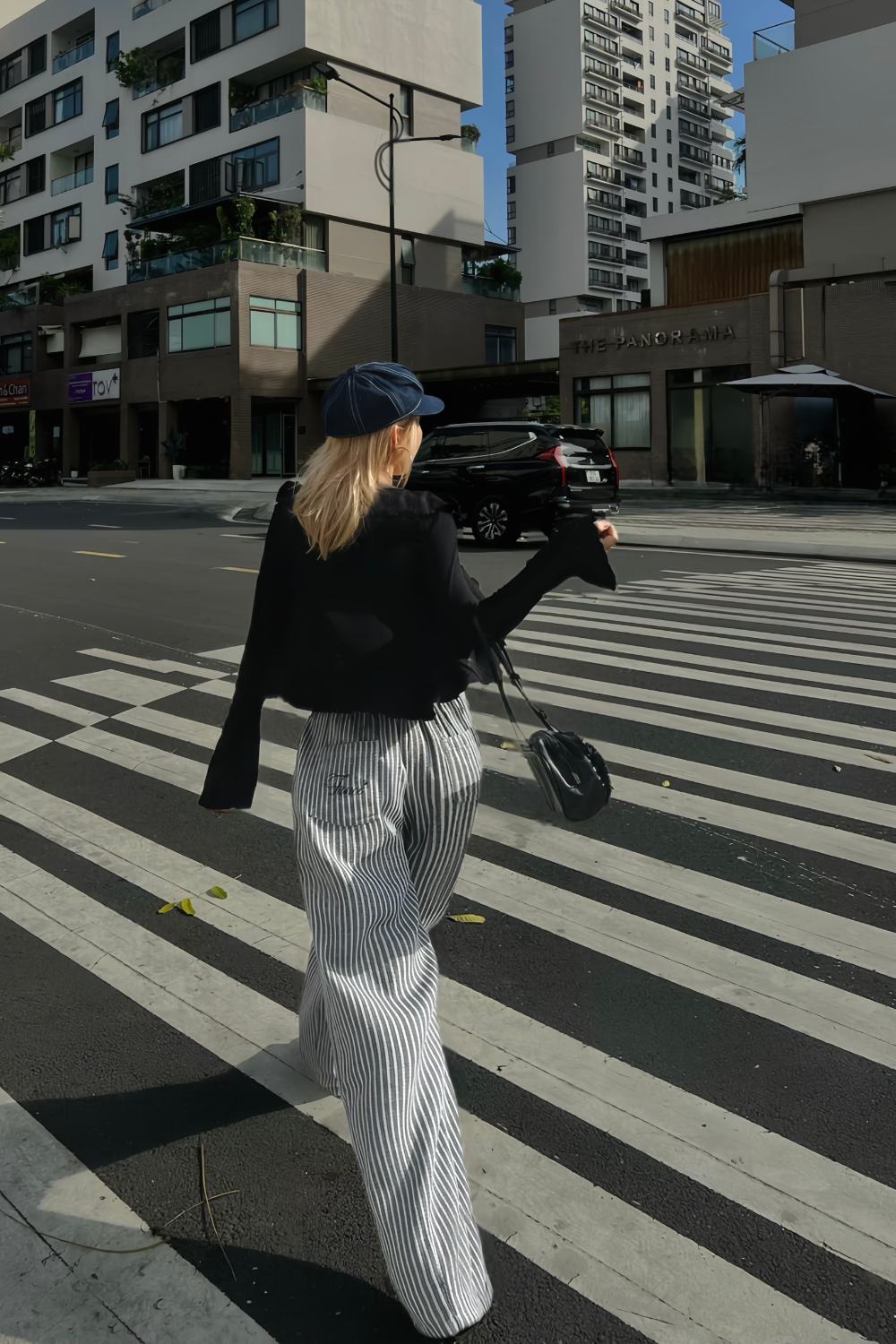 The Fance Lilray Striped Pants