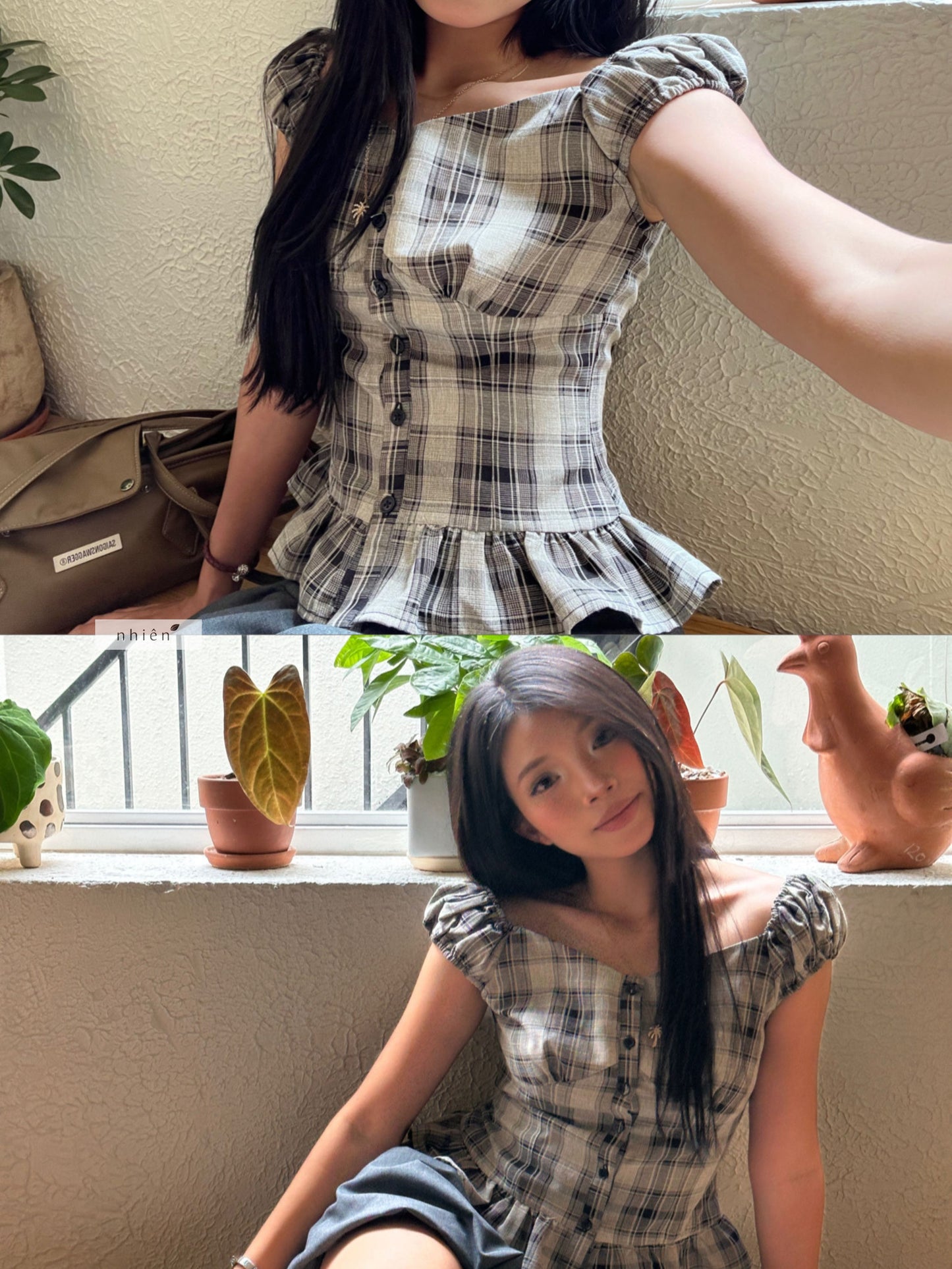 Nhien Vintage Ellie Top (Pre-order)