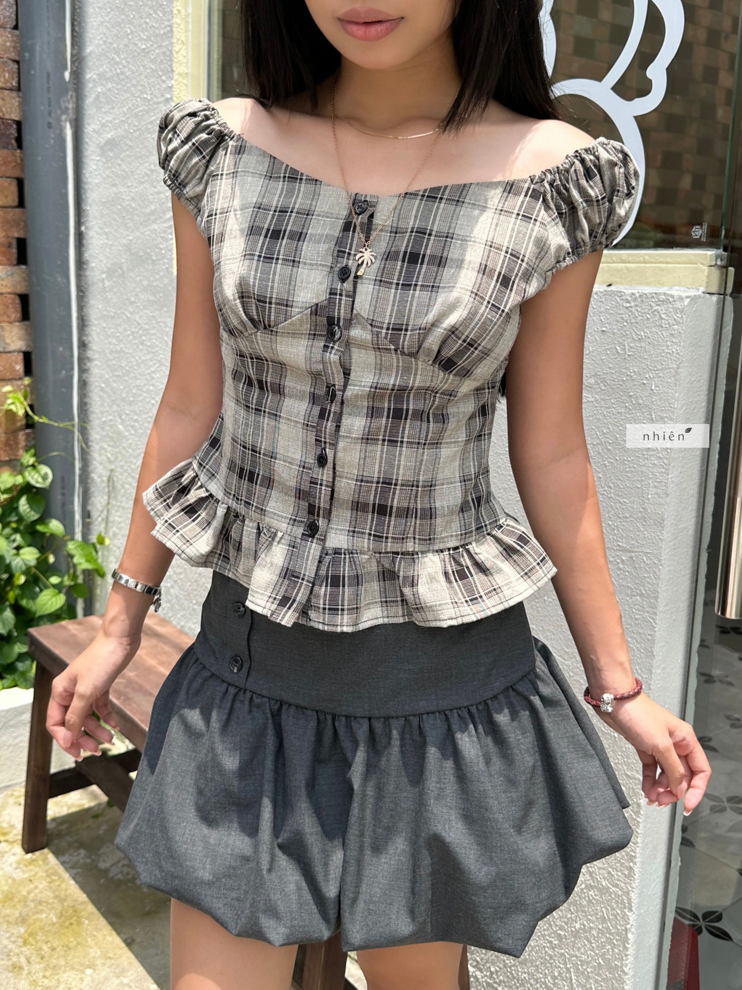 Nhien Vintage Ellie Top (Pre-order)