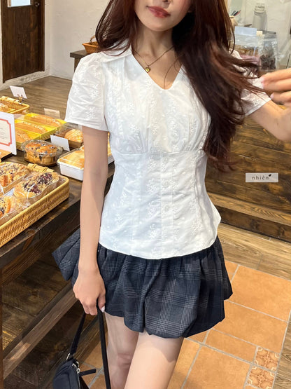 Nhien Vintage Camille Top (Pre-order)