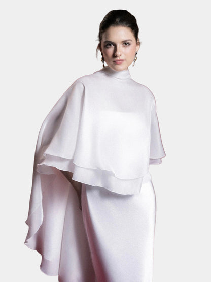 Kisserine Papillon Top - White