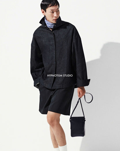 Hypnotism Oversized Denim Overshirt