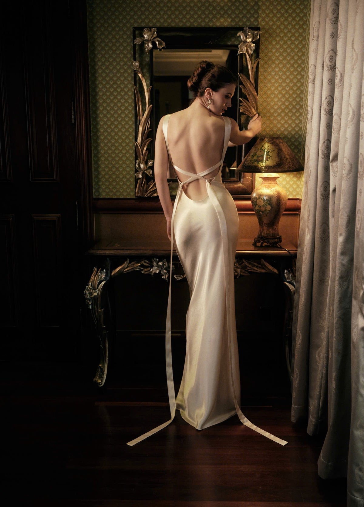 Kisserine Talivia Dress - Ivory White