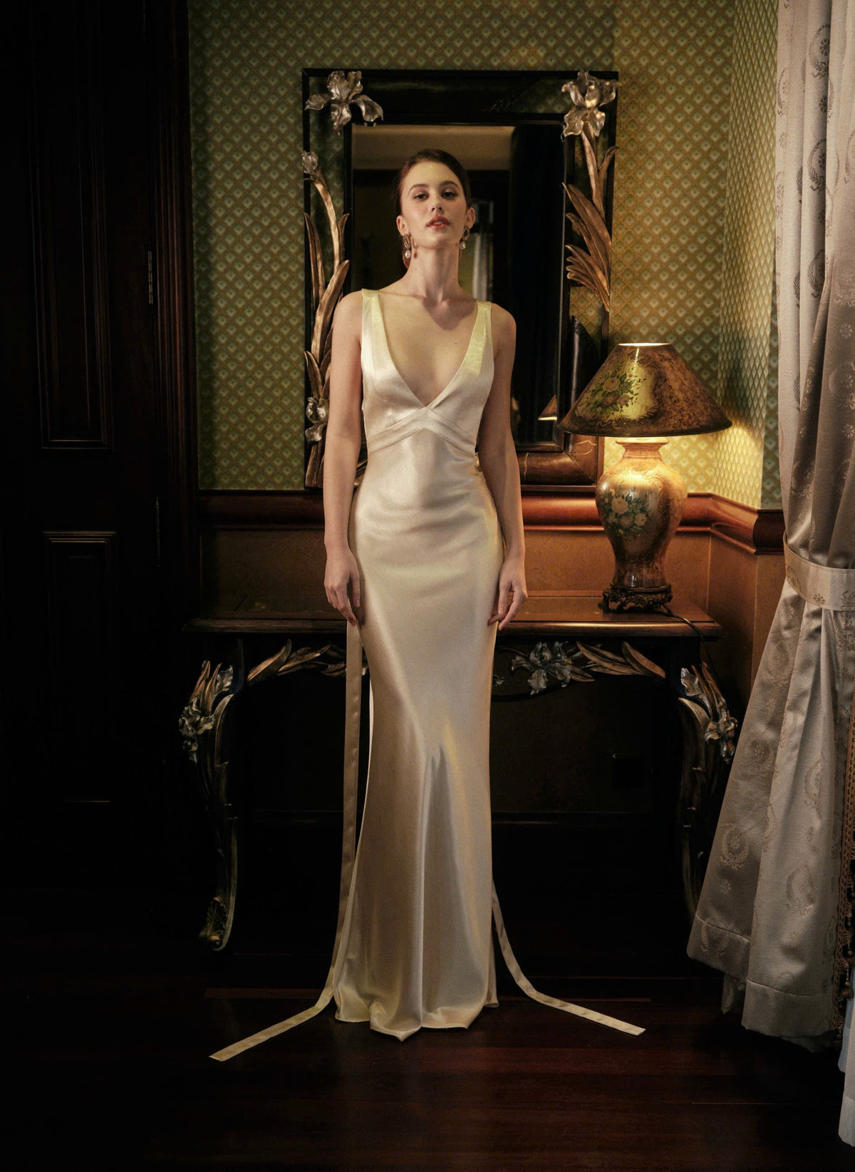 Kisserine Talivia Dress - Ivory White